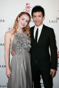 Stars of Mao's Last Dancer Chi Cao and Amanda Schull at Australian premiere in Sydney. Picture by Gay Gerard/Getty Images AsiaPac