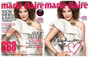 marie claire Oct09 double marie claire Australia October 2009 cover