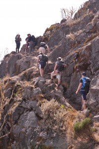 Intrepid climbers taking on Mt Kilimanjaro for The Humpty Dumpty Foundation in August 2009
